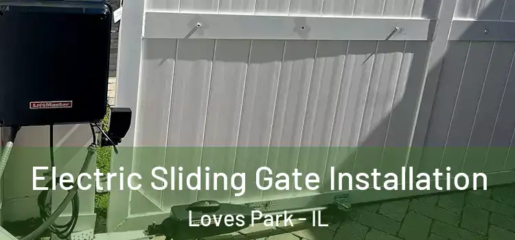 Electric Sliding Gate Installation Loves Park - IL